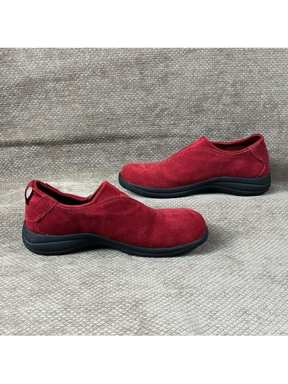 Route 66 Shoes Red Leather Step In Loafers Womens Size 8 EUC - Picture 6 of 13